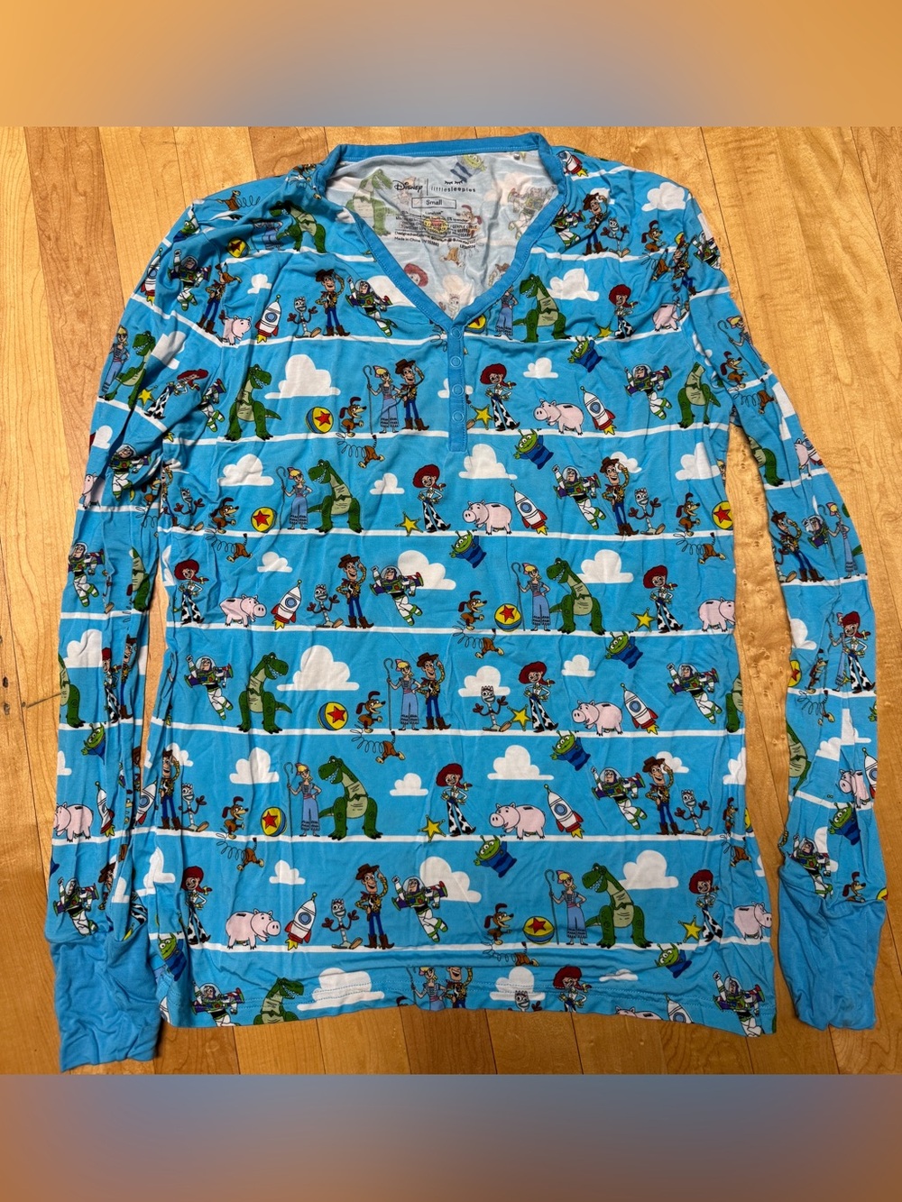 Little Sleepies Disney & Pixar Toy Story Pals Women's Pajama Top LS small